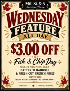 Wednesday Fish & Chip Special
